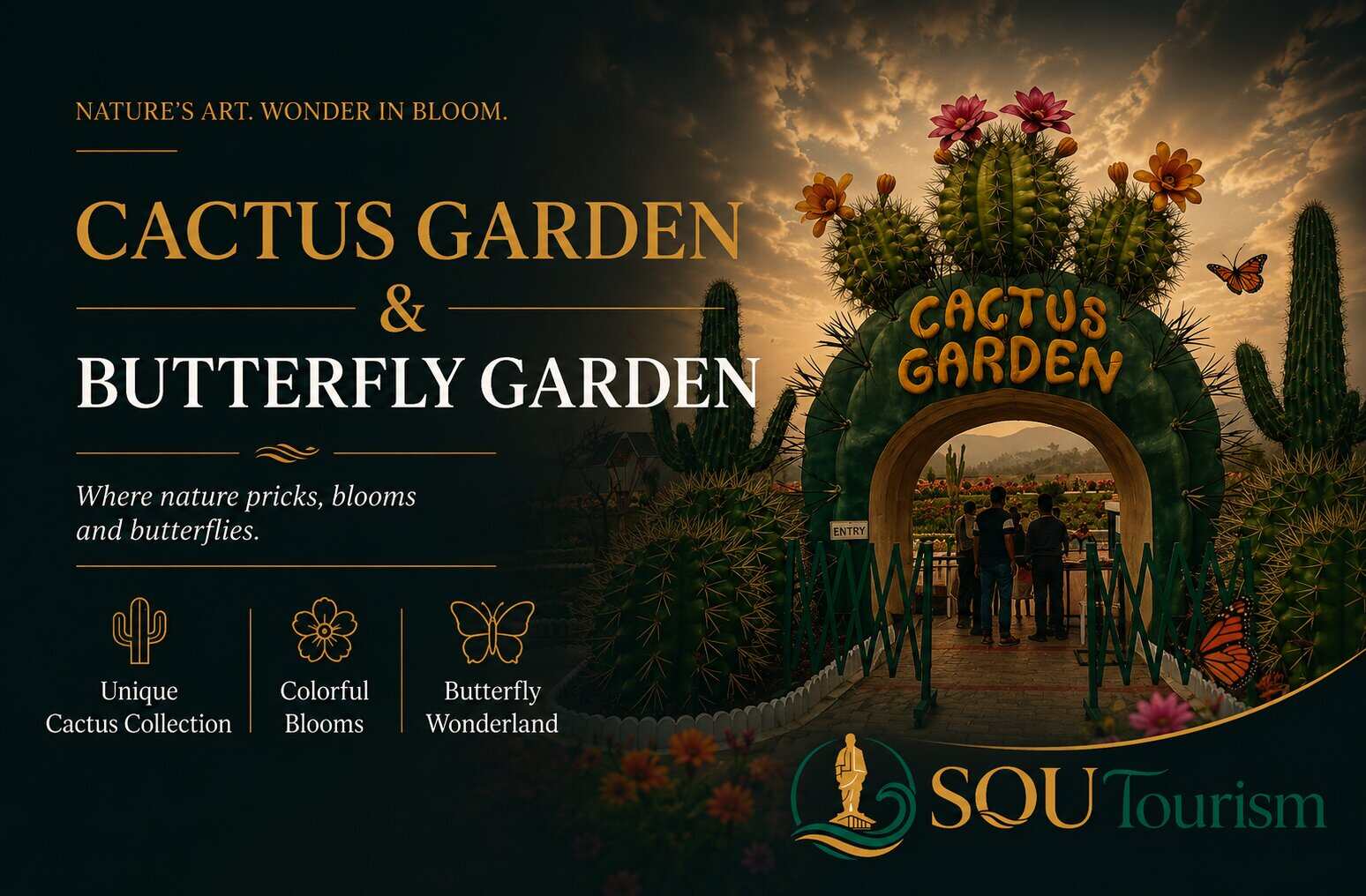 Cactus & Butterfly Garden