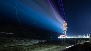 Statue of Unity Projection Mapping Gallery Photo 2